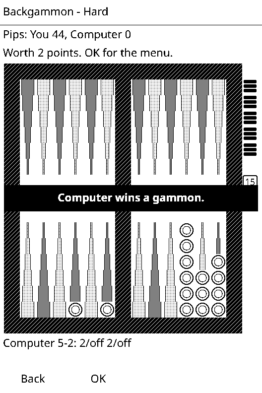 Backgammon screenshot 2