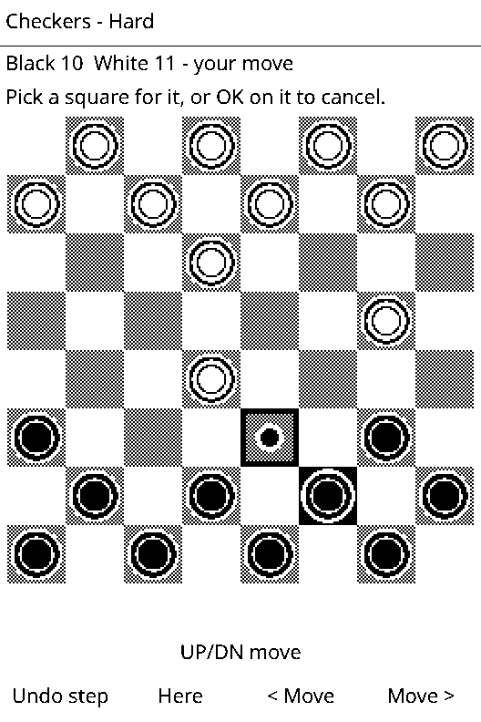 Checkers screenshot 1