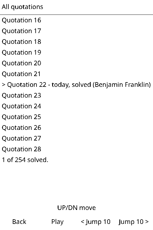 Cryptogram screenshot 3