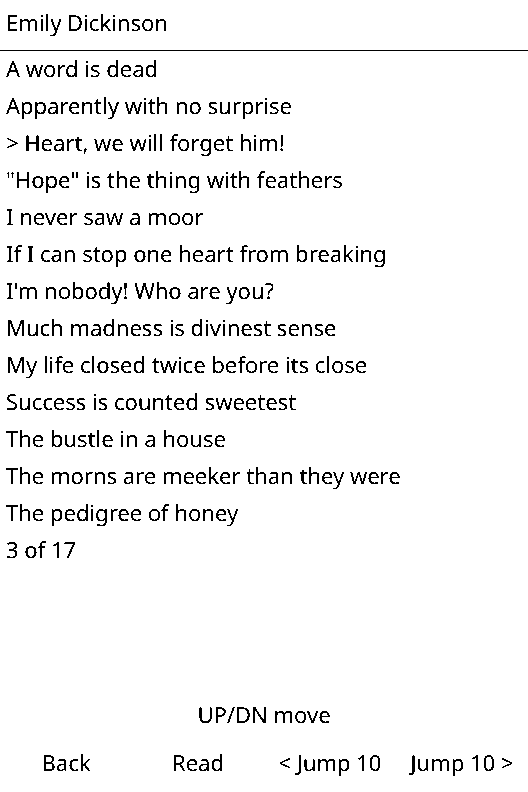 Daily Poem screenshot 3