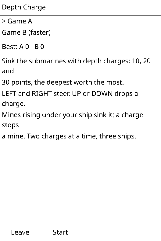 Depth Charge screenshot 1