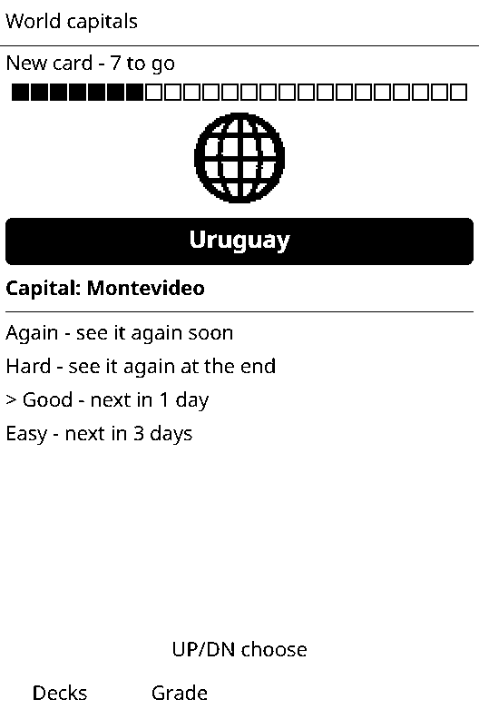 Flashcards screenshot 1