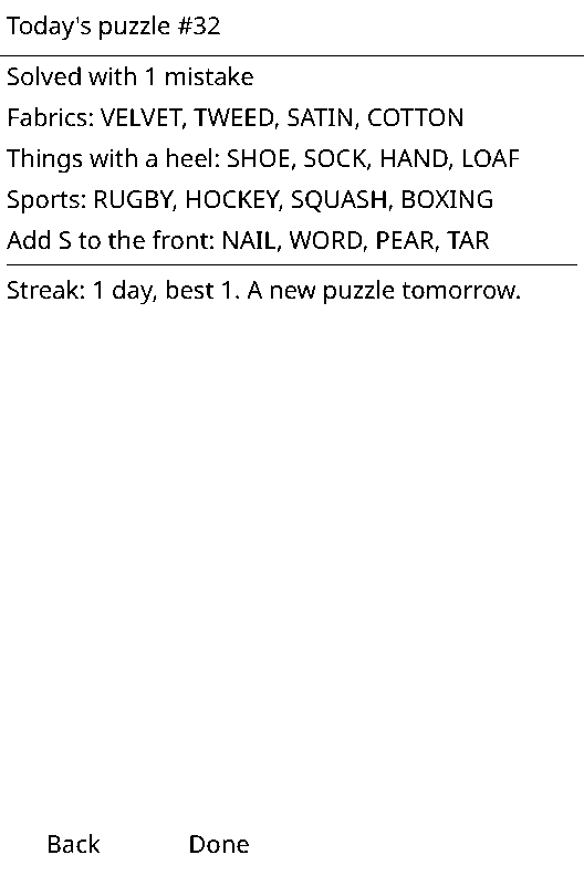 Four Groups screenshot 2