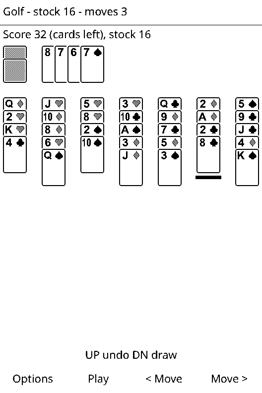 Golf Solitaire screenshot 3