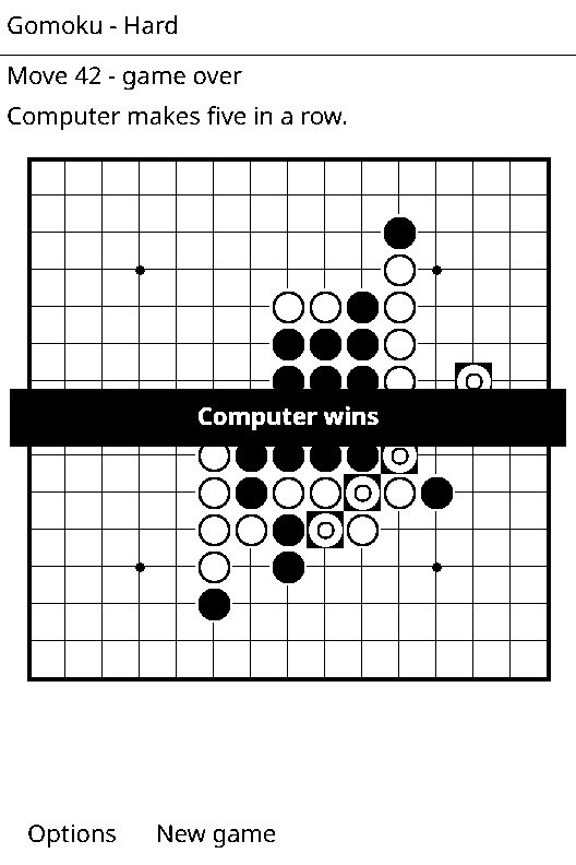 Gomoku screenshot 2