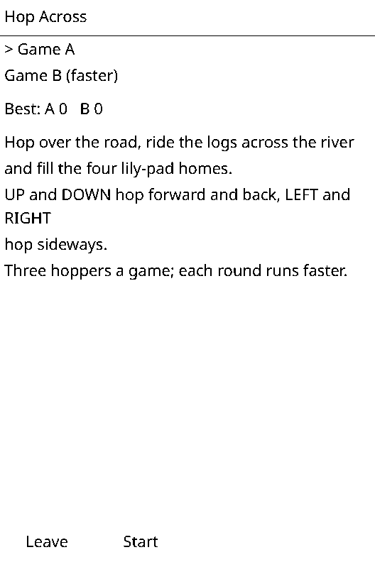 Hop Across screenshot 1