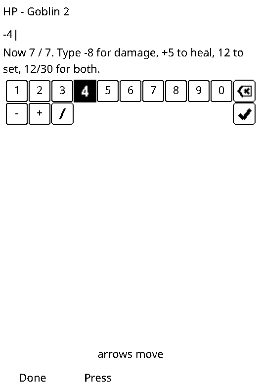 Initiative Tracker screenshot 3