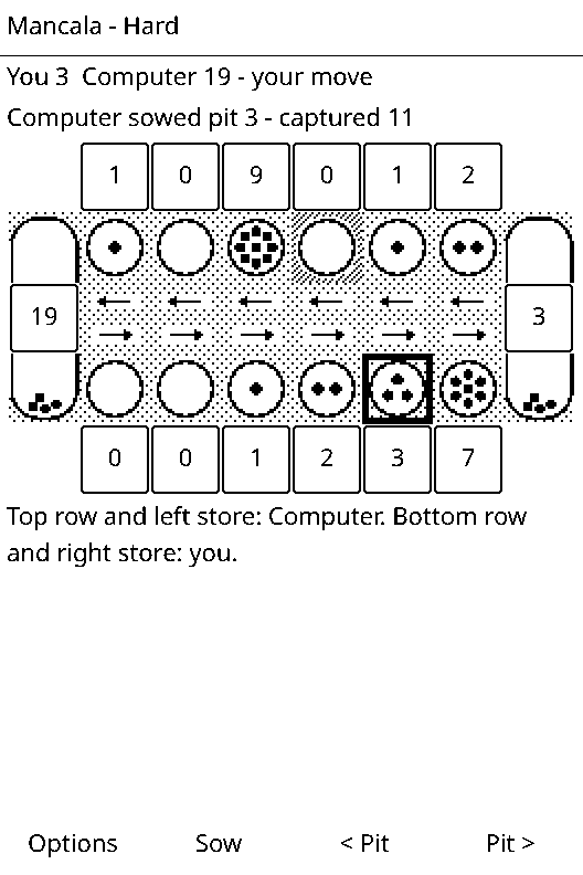 Mancala screenshot 1