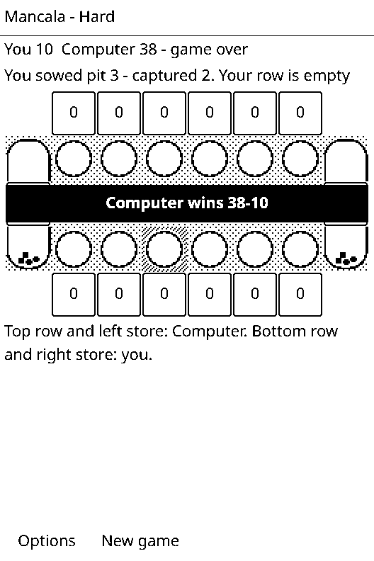 Mancala screenshot 2