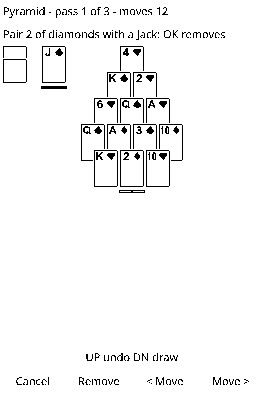 Pyramid Solitaire screenshot 1