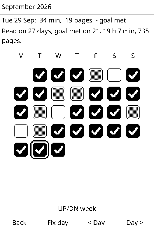 Reading Log screenshot 3