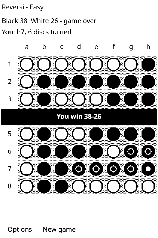 Reversi screenshot 2