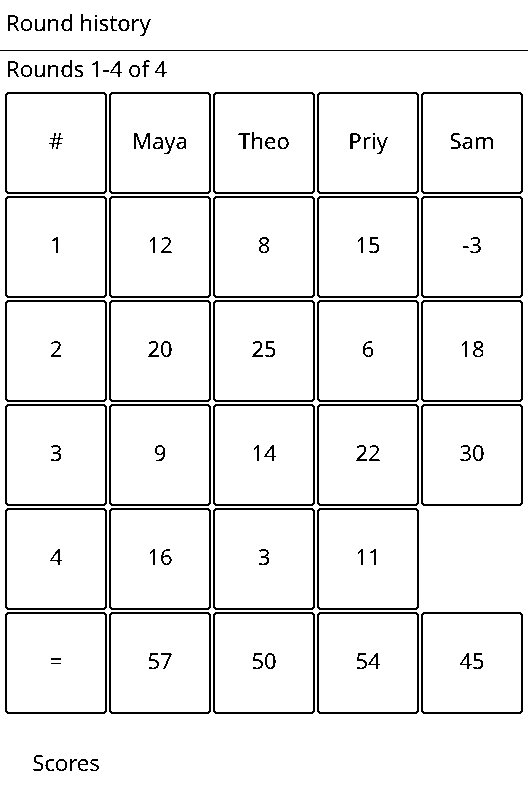 Score Keeper screenshot 2