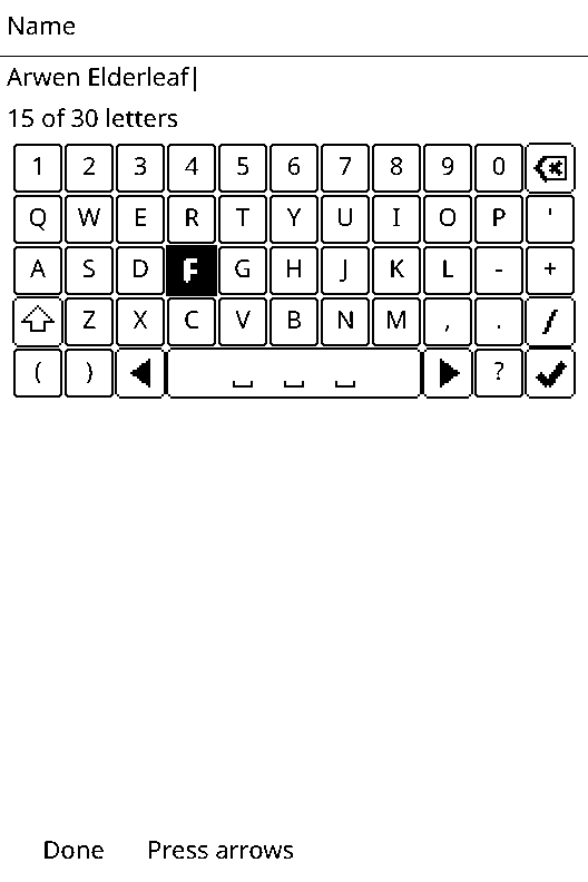 5E Character Sheet screenshot 3
