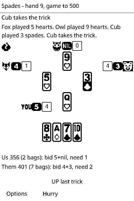 Spades screenshot 3