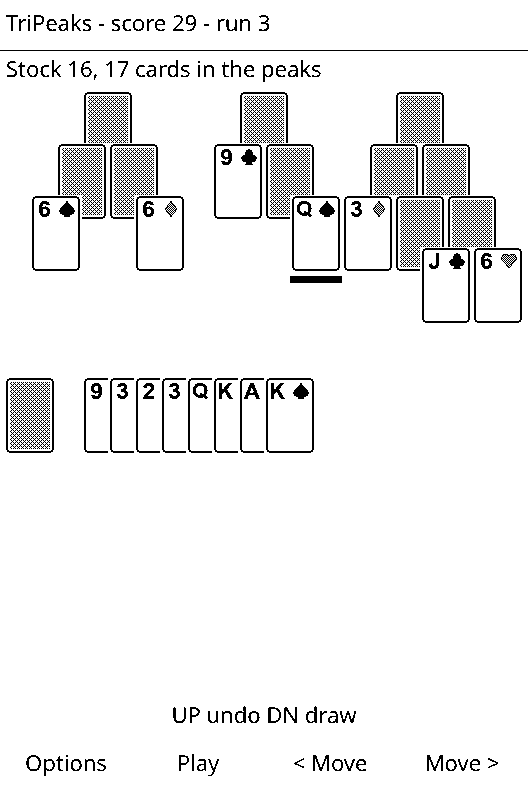 TriPeaks Solitaire screenshot 1