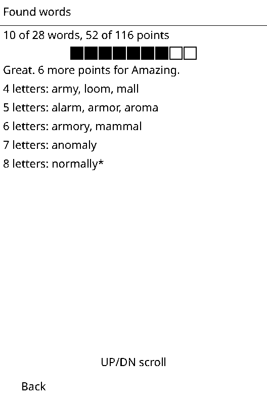 Word Hive screenshot 2