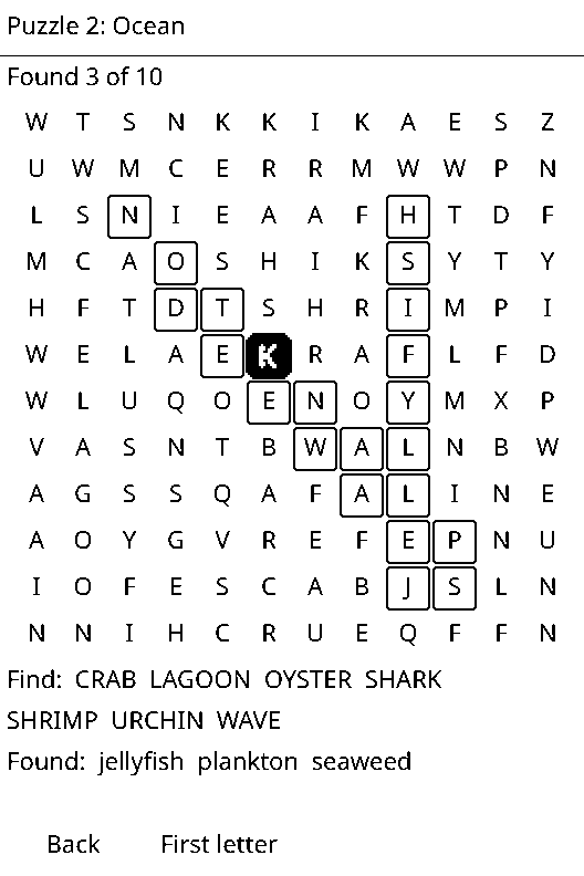 Word Search screenshot 3